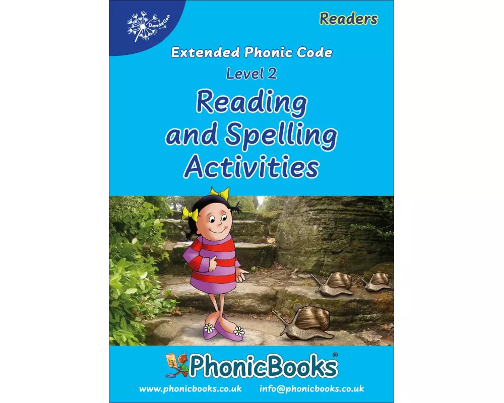 Phonic Books Dandelion Readers Reading and Spelling Activities Vowel Spellings Level 2