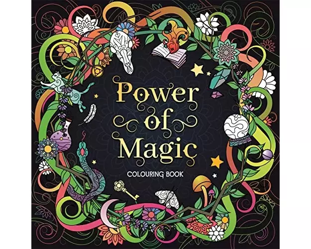 Power of Magic Colouring Book