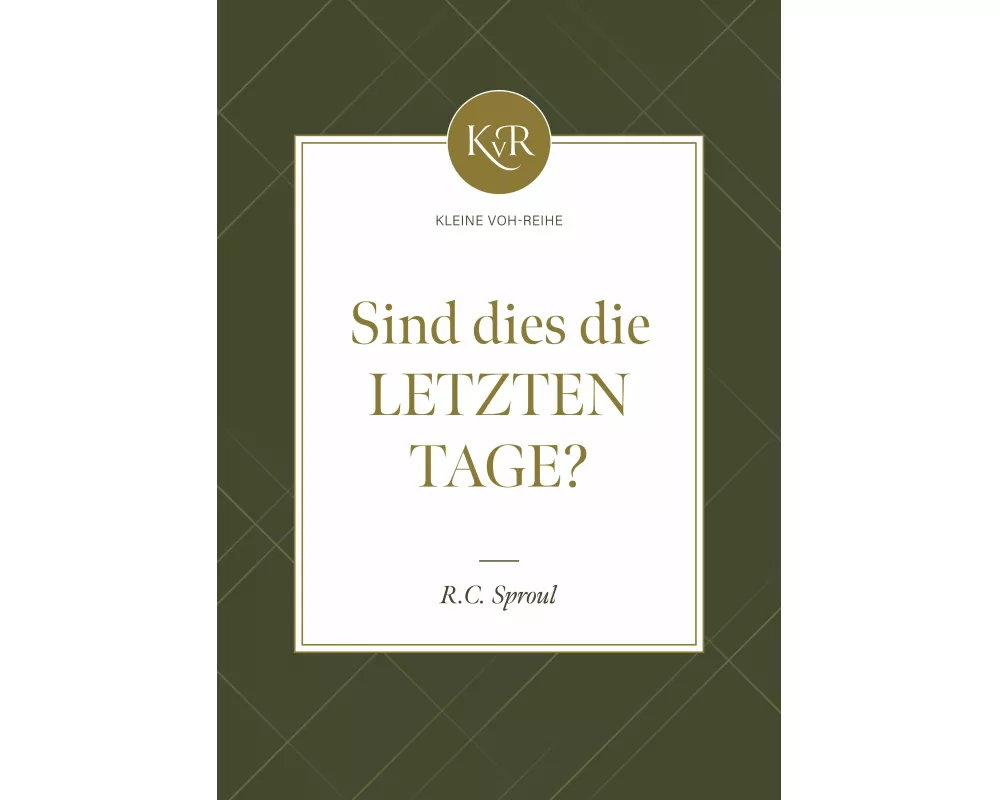 Sind dies die letzten Tage?