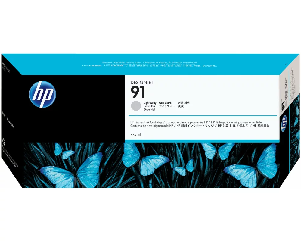 HP 91 Original Ink Cartridge light grey 775ml