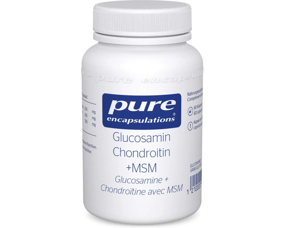Pure Encapsulations Glucosamin Chondroitin + MSM 60 caps