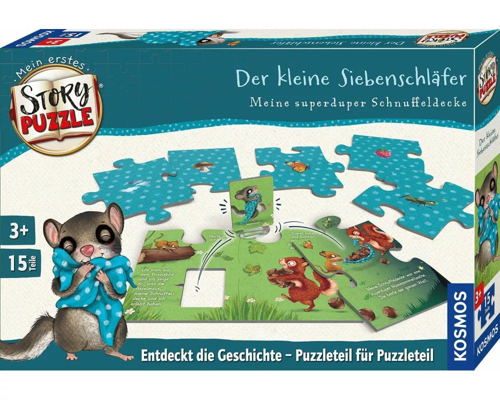 Mein erstes Story-Puzzle Der kleine Siebenschläfer