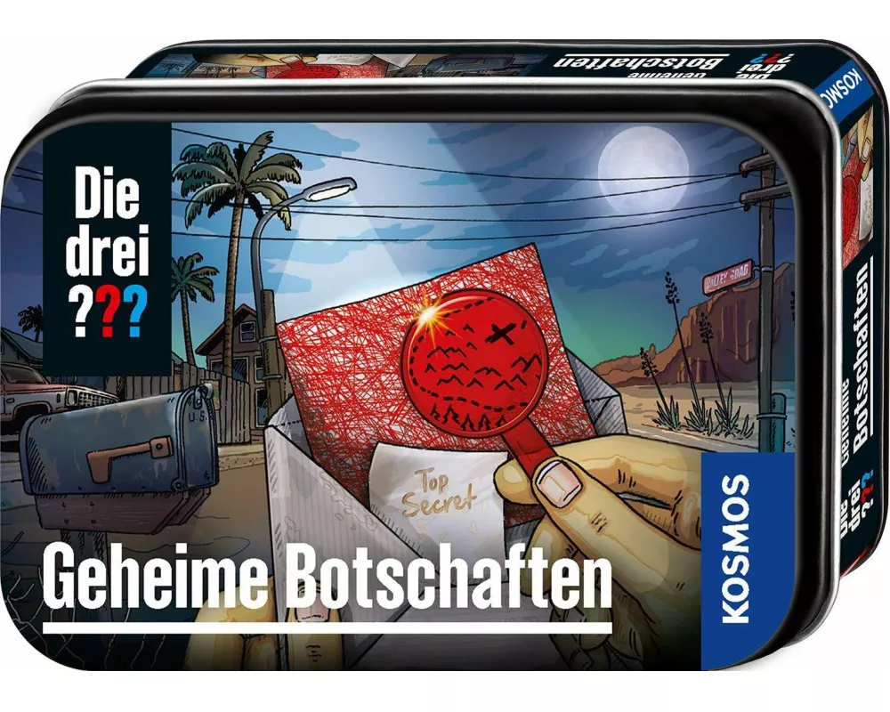 Die drei ??? Geheime Botschaften (kl. Dose)