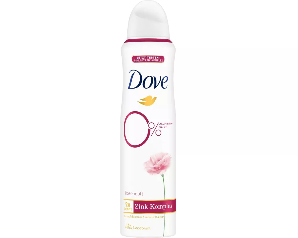Dove Deo Spray mit Rosenduft und Zink-Komplex 150 ml