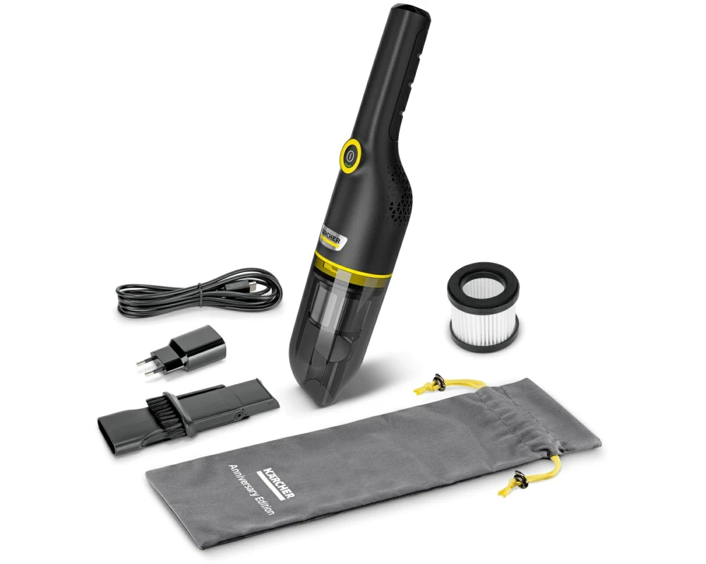 Kärcher Akku-Handsauger CVH Anniversary Edition, Schwarz