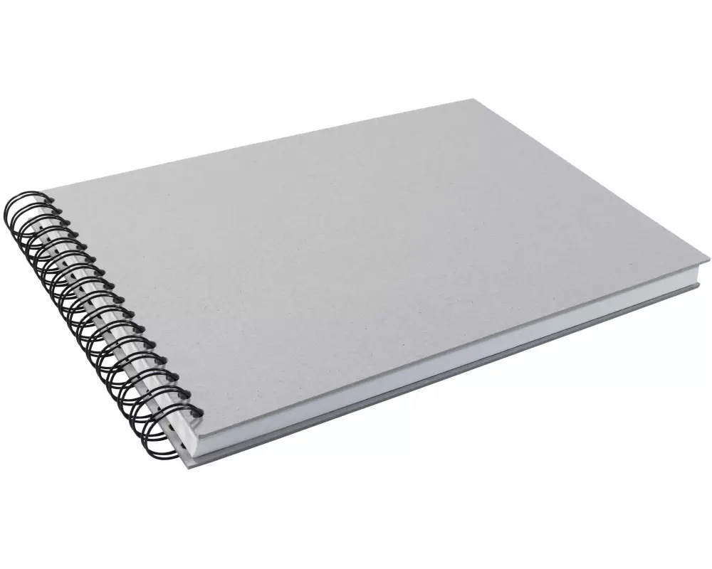 Sigel Notizbuch A4, Verschiedene Lineaturen, Grau