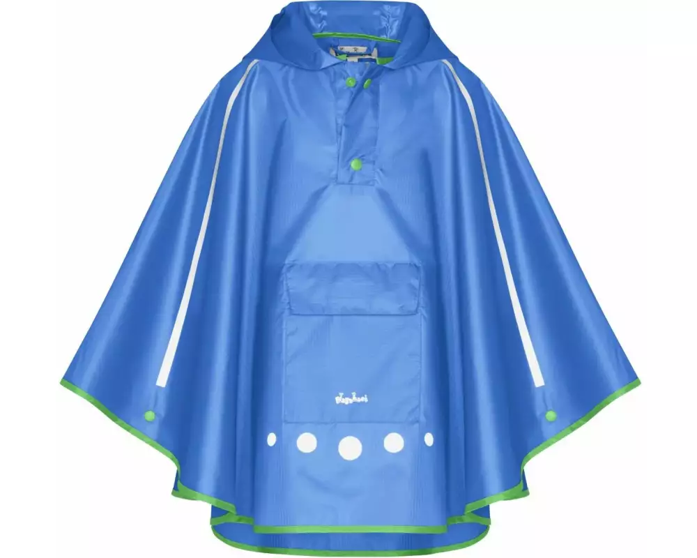 Playshoes Regenponcho faltbar Gr. M, Blau