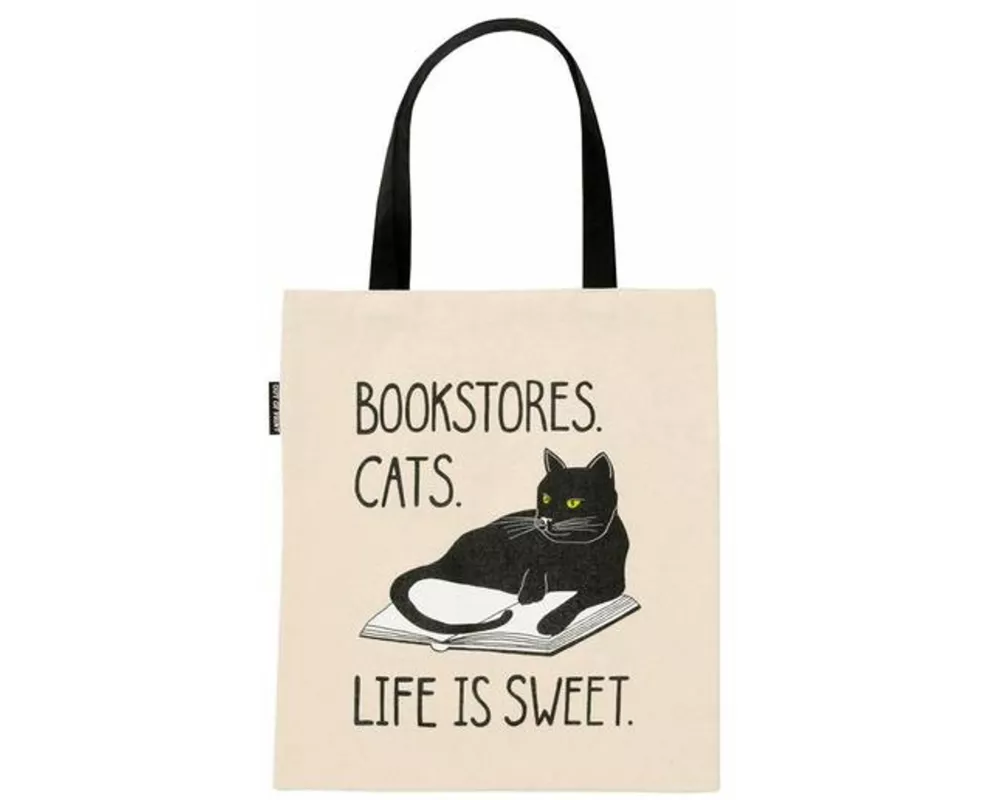 Bookstore Cats Tote Bag