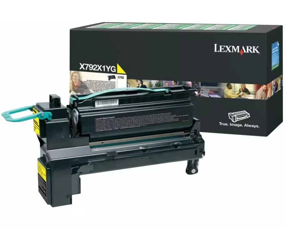 LEXMARK X792 Toner yellow extra high Capacity 20.000 pages return program