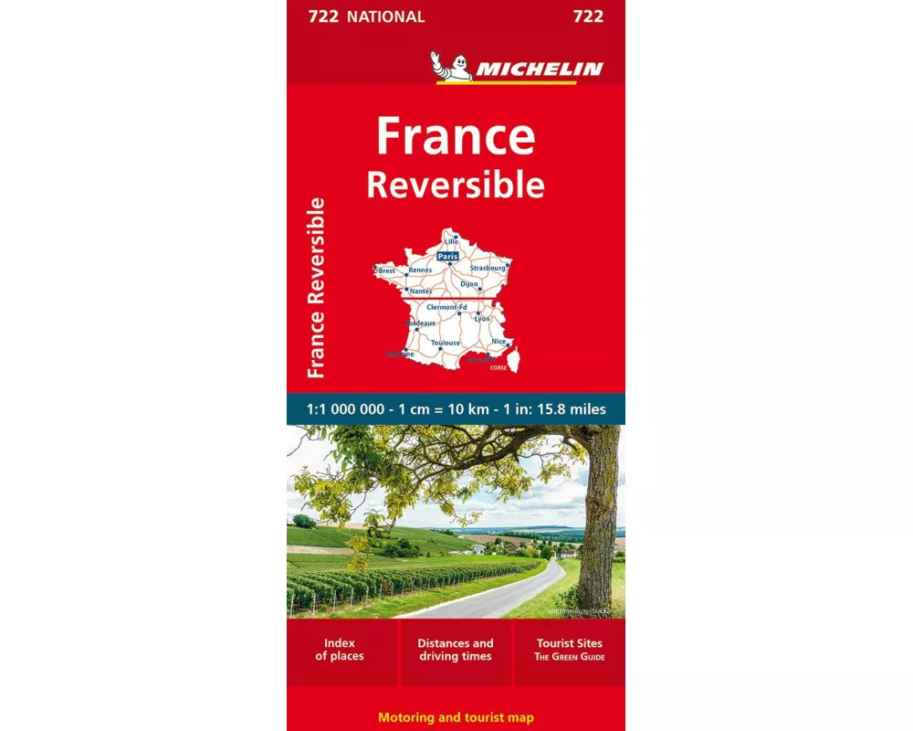 Michelin Frankreich doppelseitig