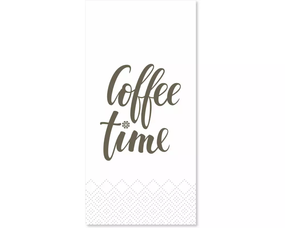 Chic Antique Papierservietten Coffee Time 20 x 10 cm, 16 Stück