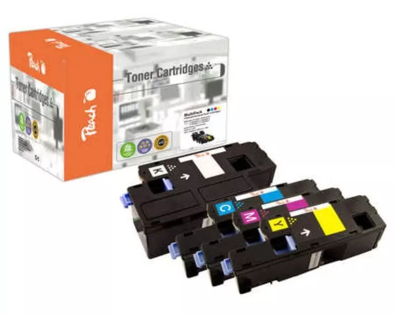 Peach Tonerset Epson C13S050611-4 Black/Cyan/Magenta/Yellow