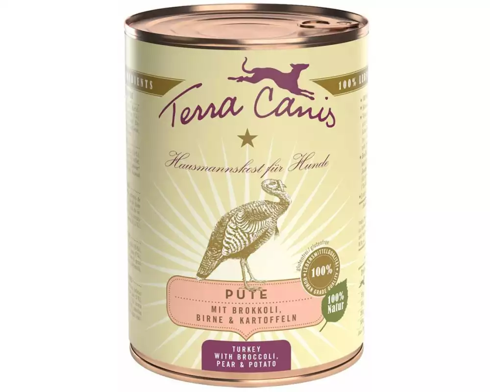 Terra Canis Nassfutter Menue Classic Pute, 400 g