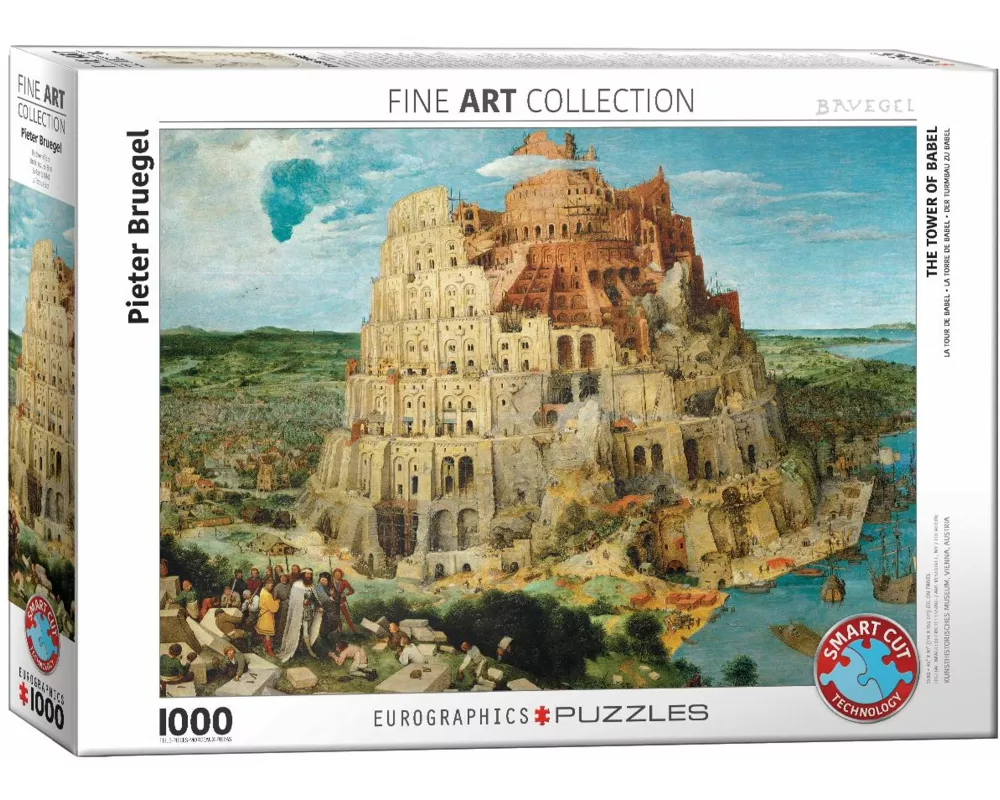 Puzzle 1000 Teile - Bruegel P: The Tower of Babel by Bruegel