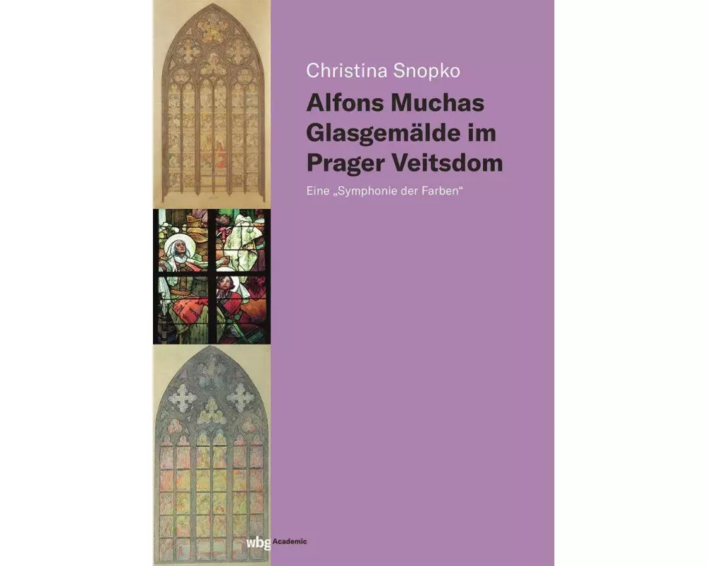Alfons Muchas Glasgemälde im Prager Veitsdom