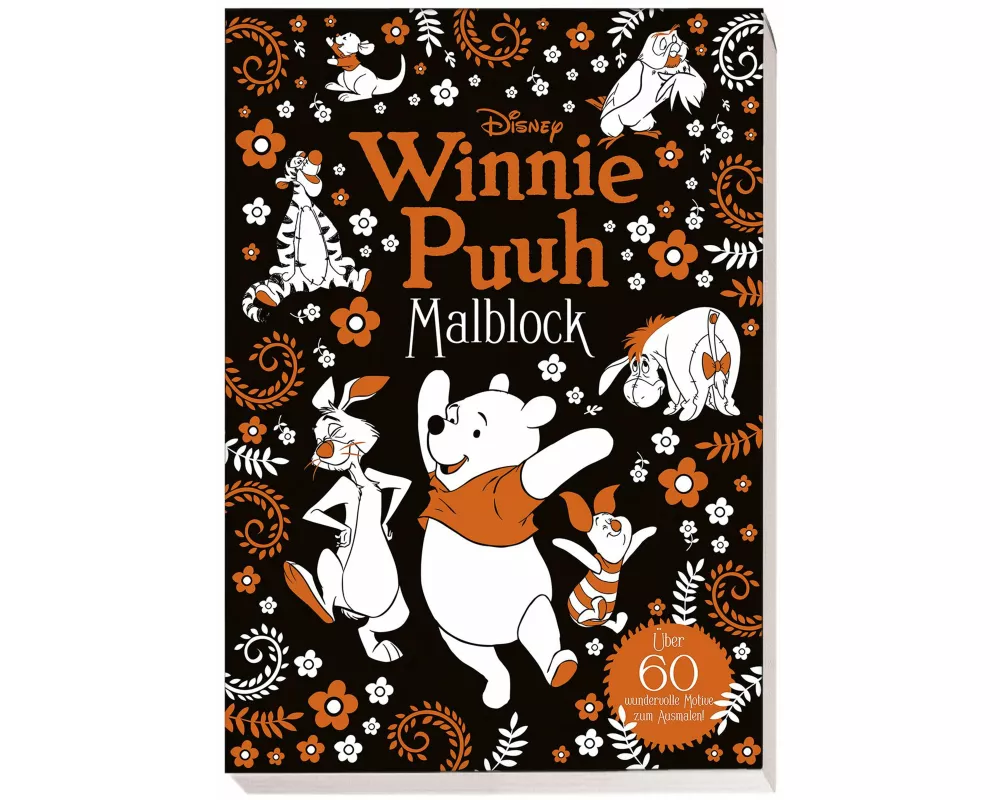 Disney Winnie Puuh: Malblock: über 60 wundervolle Motive zum Ausmalen!