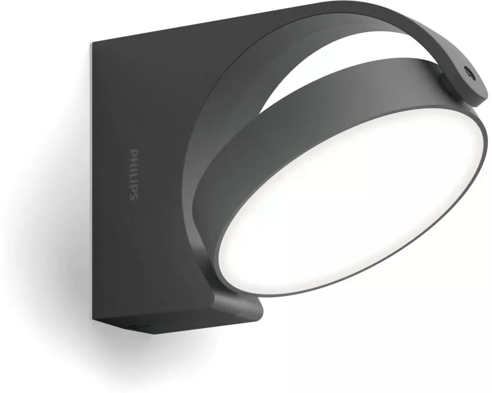 Philips Wandleuchte Mimosa 7W 2700K Anthrazit