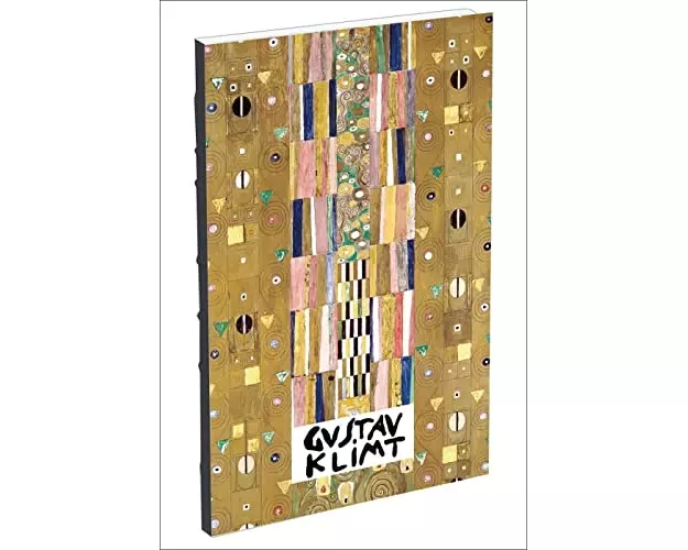 Teneues - Sketchbook: Study for Stoclet Frieze, Gustav Klimt, Hardcover, Exposed Spine, Lays Flat, Large Format, White Kraft Paper