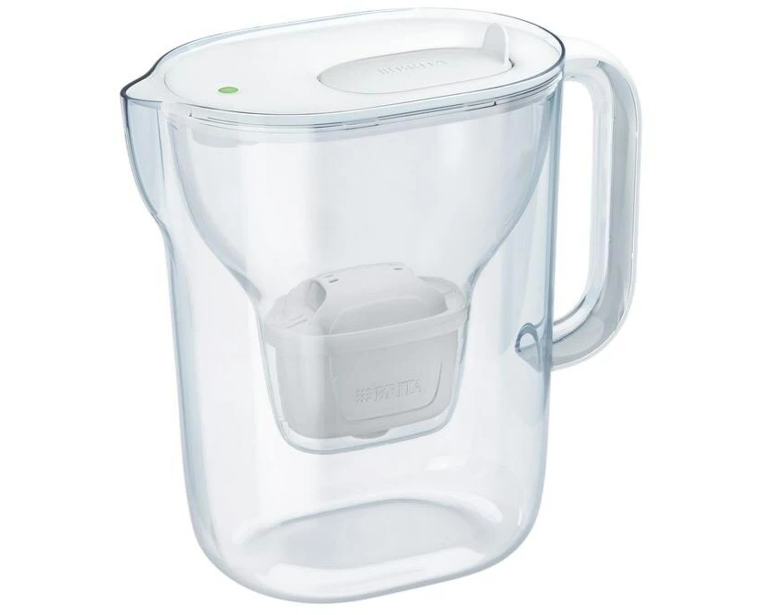 BRITA Wasserfilter Style Essential XL Transparent/Weiss