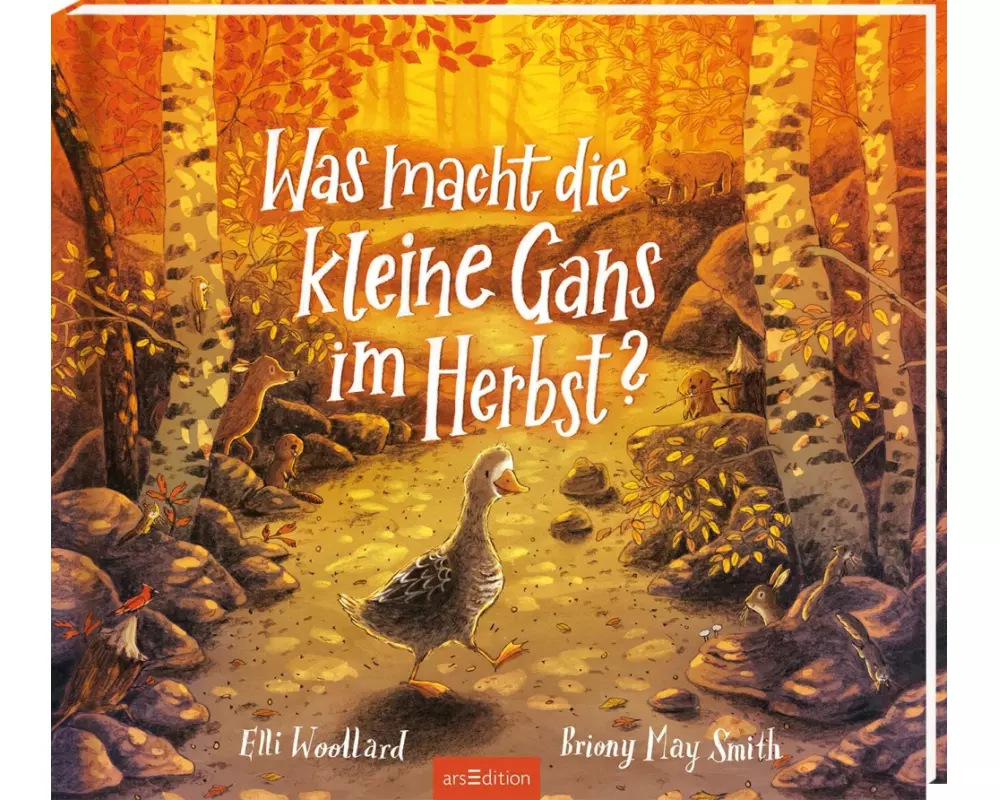 Was macht die kleine Gans im Herbst?