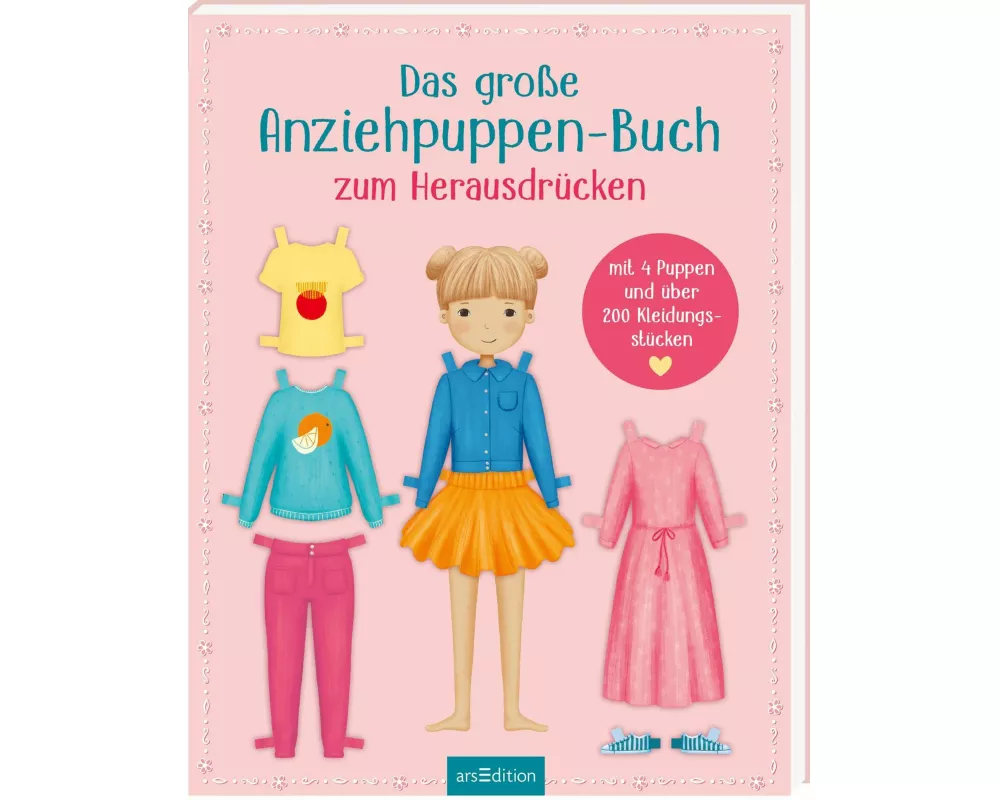 Das große Anziehpuppen-Buch zum Herausdrücken