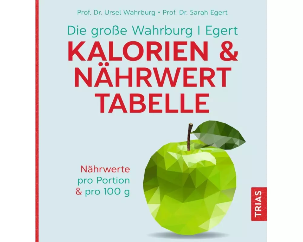 Die große Wahrburg/Egert Kalorien-&-Nährwerttabelle