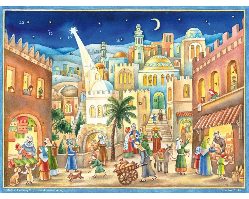 Adventskalender "Zu Bethlehem geboren"