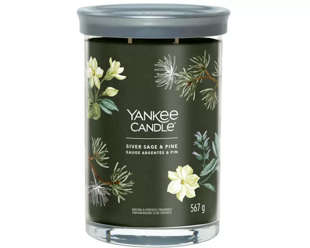 Yankee Candle Signature Duftkerze Silver Sage & Pine Signature Large Tumbler