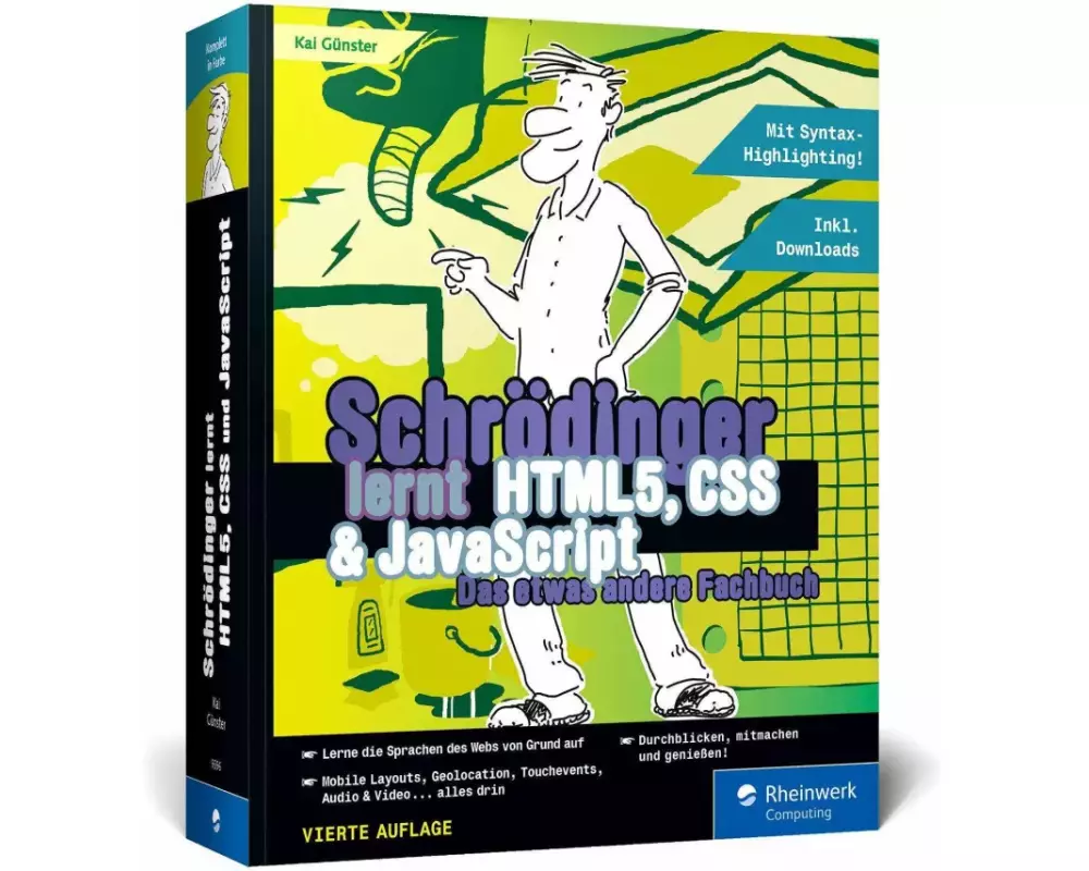 Schrödinger lernt HTML5, CSS und JavaScript