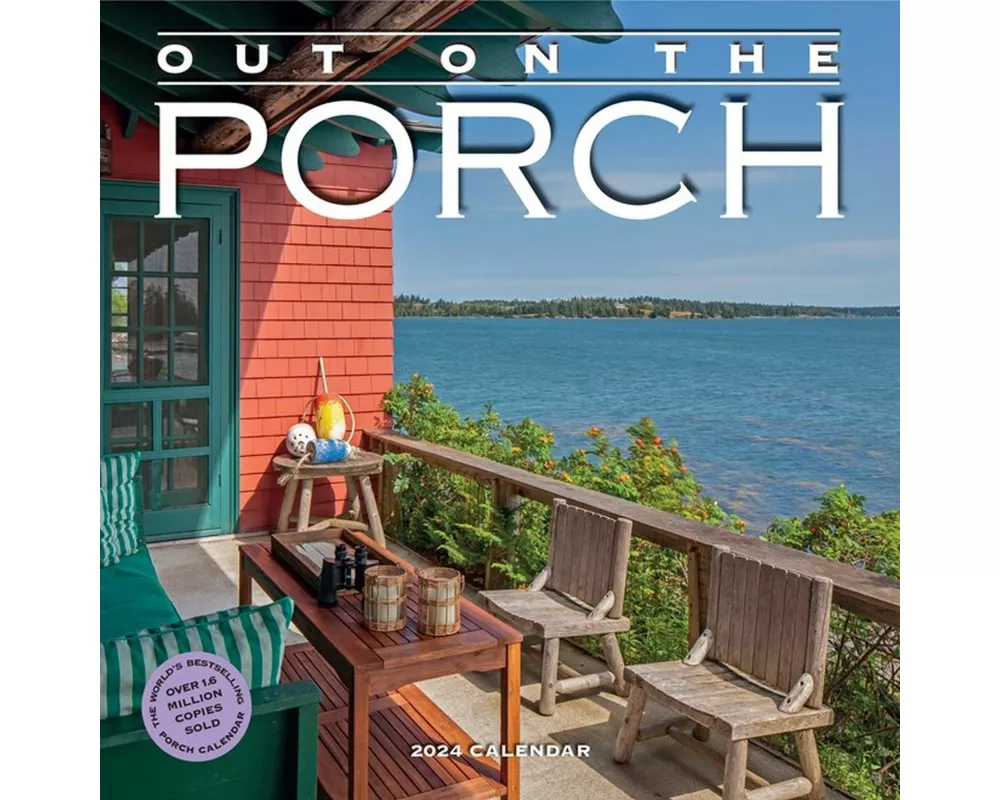 Out on the Porch Wall Calendar 2024