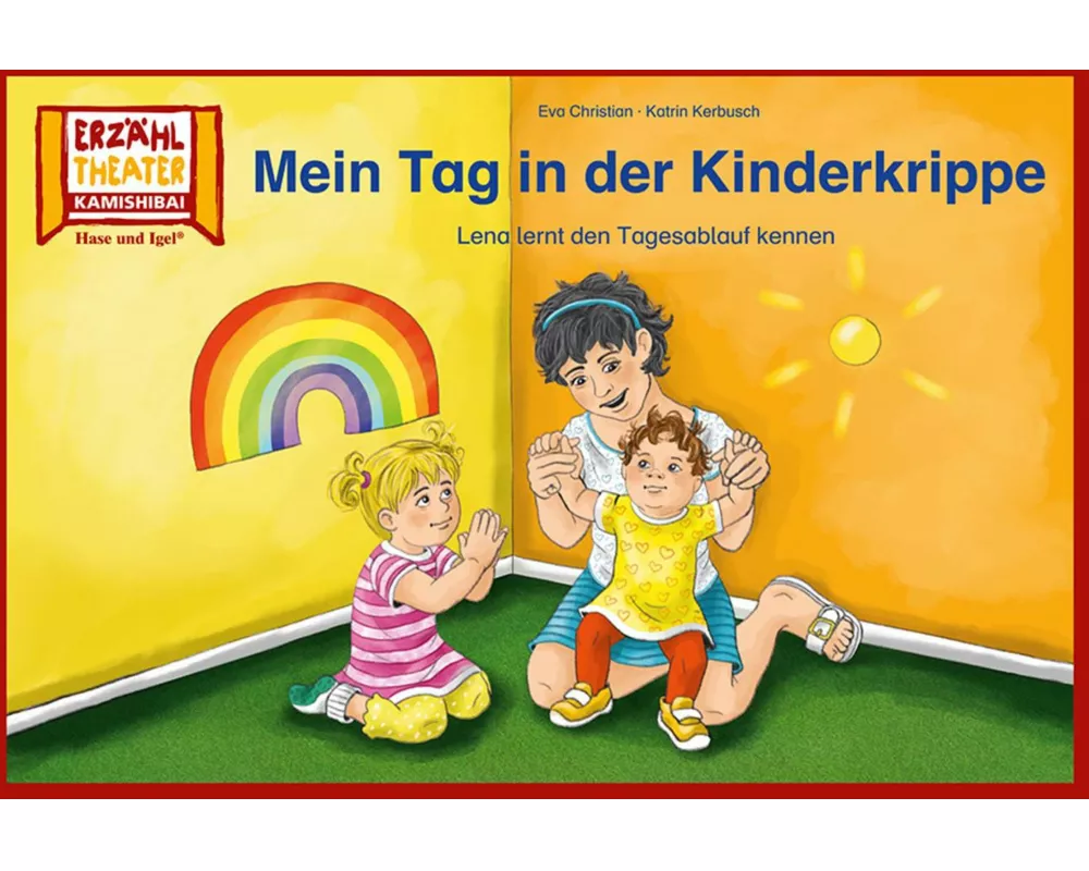 Mein Tag in der Kinderkrippe / Kamishibai Bildkarten
