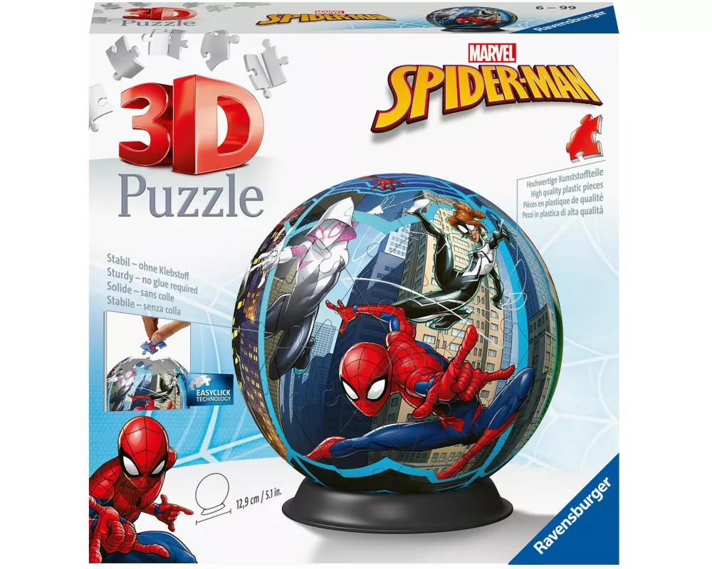 3D Puzzle-Ball Spiderman