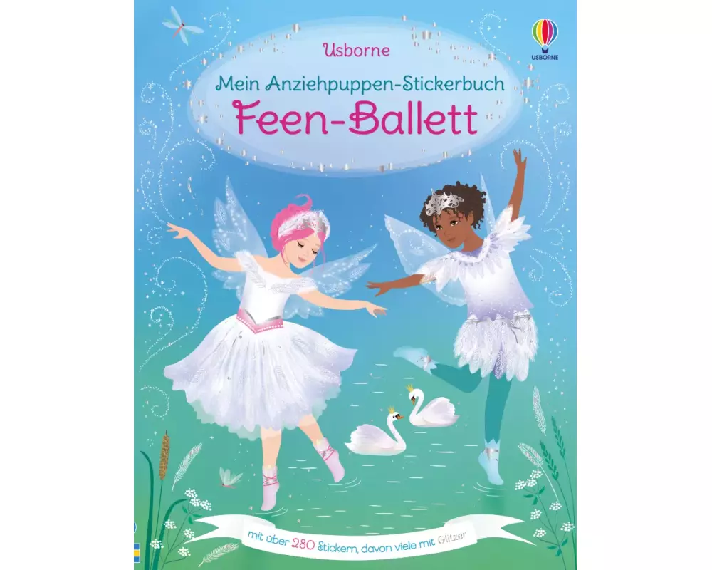 Mein Anziehpuppen-Stickerbuch: Feen-Ballett