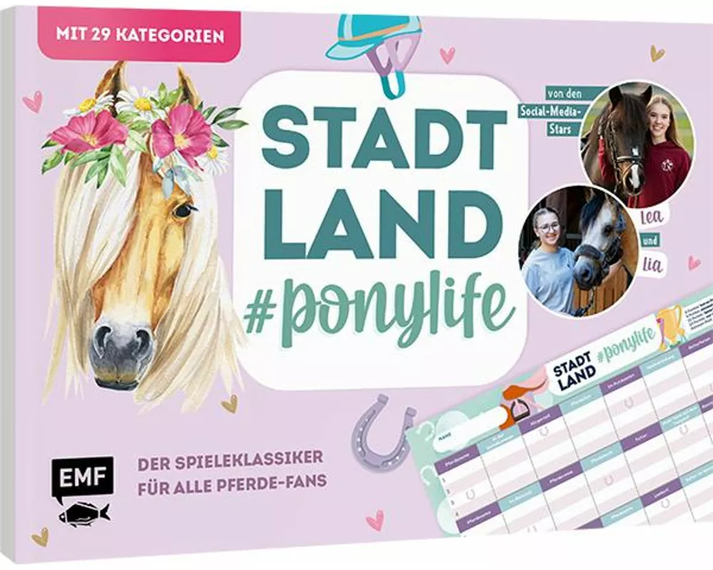 Stadt, Land, # ponylife – Der Spieleklassiker für alle Pferde-Fans