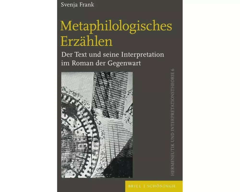 Metaphilologisches Erzählen