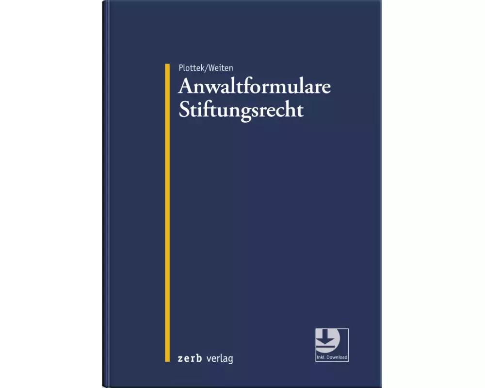 Anwaltformulare Stiftungsrecht