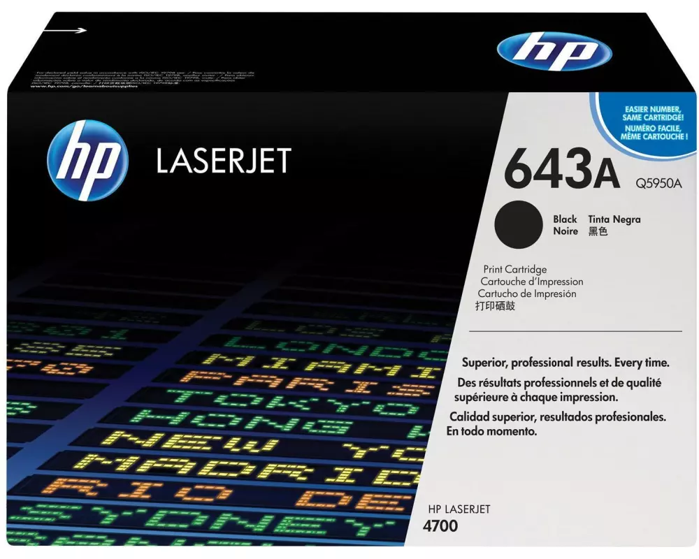 HP Toner Nr. 643A (Q5950A) Black