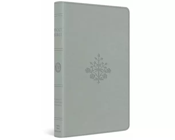 ESV Large Print Value Thinline Bible (Trutone, River Stone, Branch Design)