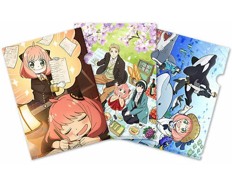 Spy x Family - A4 Clearfile Set - (3 Stück)