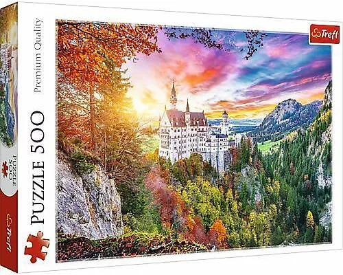 Blick auf Neuschwanstein, Deutschland