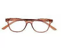 Brille. MARY G13200 braun Kunststoffbrille +1.50 dpt