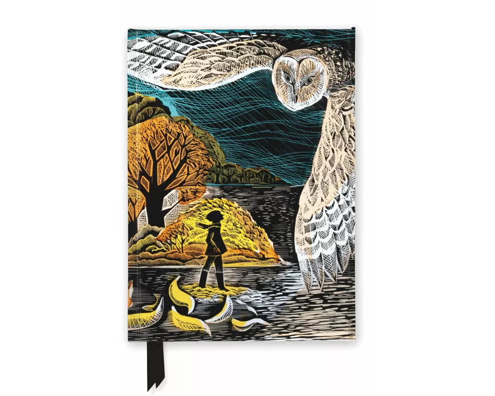 Angela Harding: October Owl (Foiled Journal)