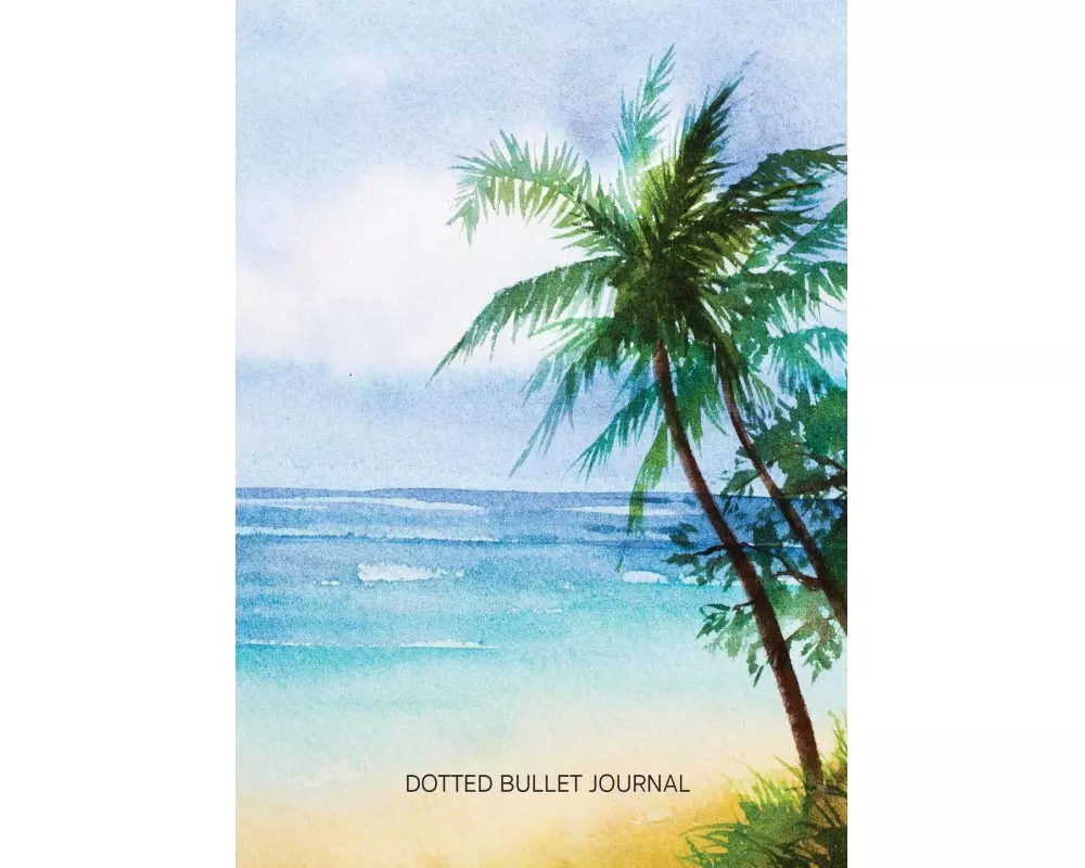 Watercolor Beach - Dotted Bullet Journal
