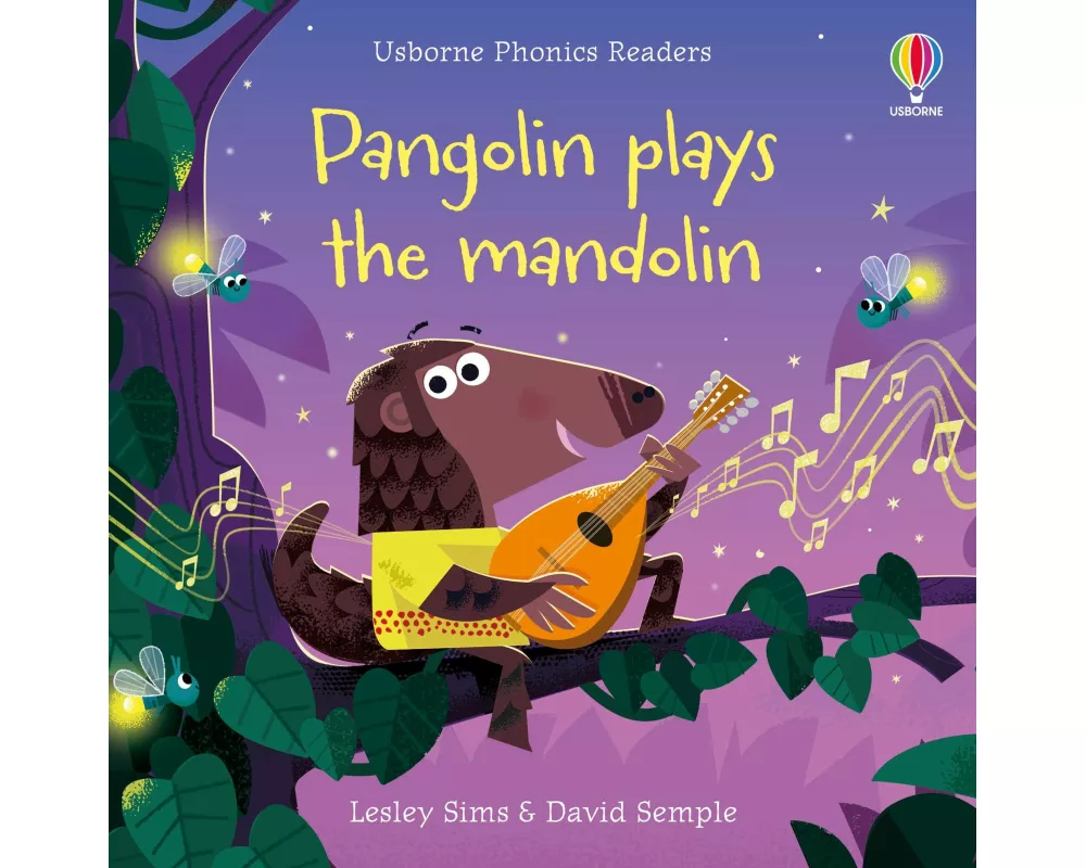 Pangolin plays the mandolin