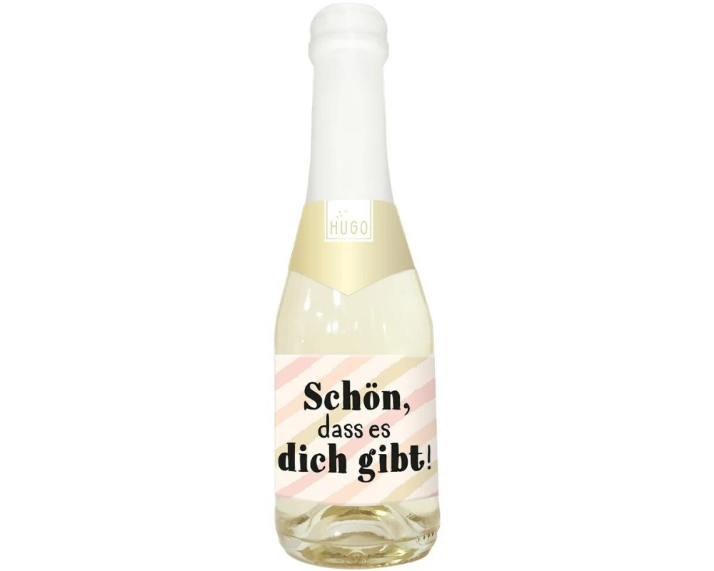 Grafik Werkstatt Hugo-Flasche Schön, dass es dich gibt! 0.2 l