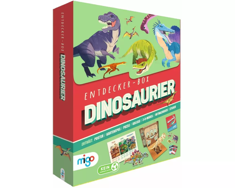 Entdecker-Box: Dinosaurier