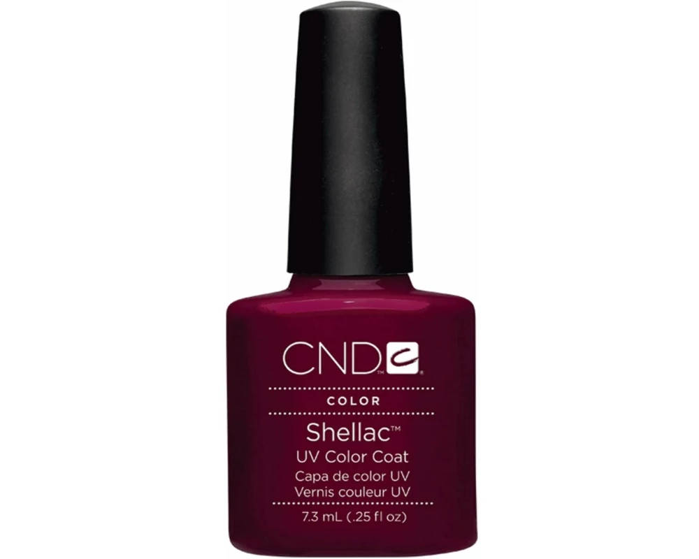 cnd UV-Nagellack Shellac Decadence Rot 7.3 ml Decadence