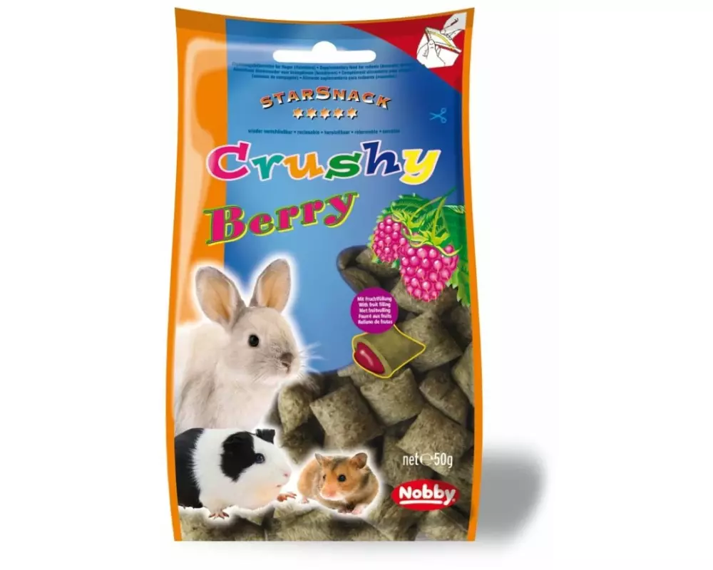 Nobby Snack Crushy Berry, 50 g