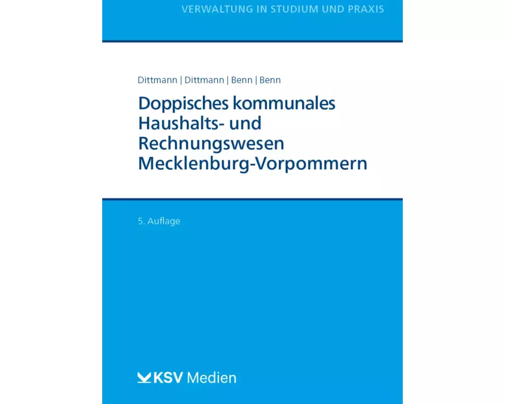 Doppisches kommunales Haushalts- und Rechnungswesen Mecklenburg Vorpommern (NKHR M-V)