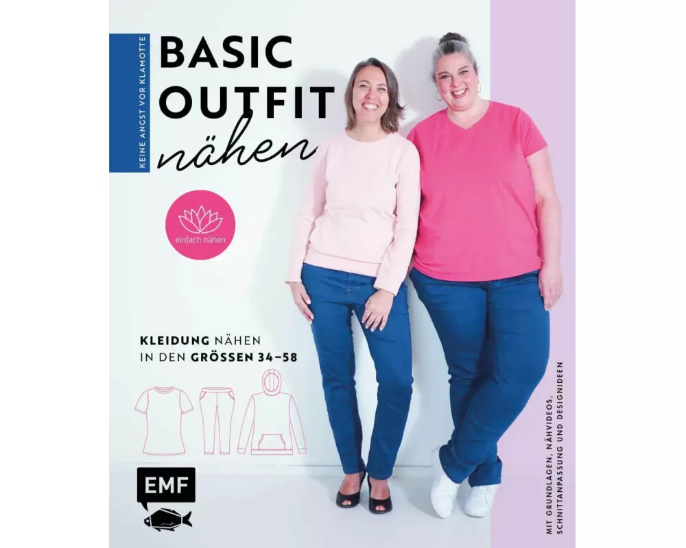 Keine Angst vor Klamotte – Basic-Outfit nähen von Anna Einfach nähen